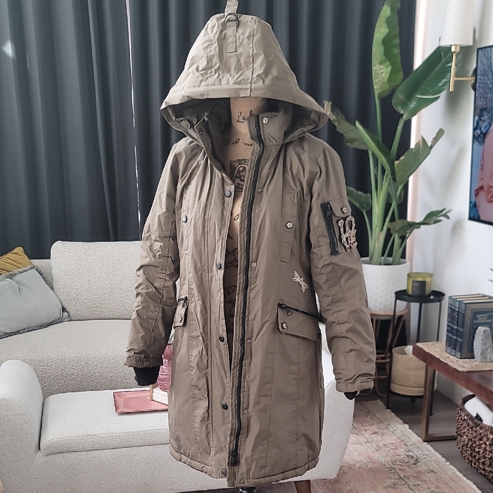 Men's Hooded Parka Coat